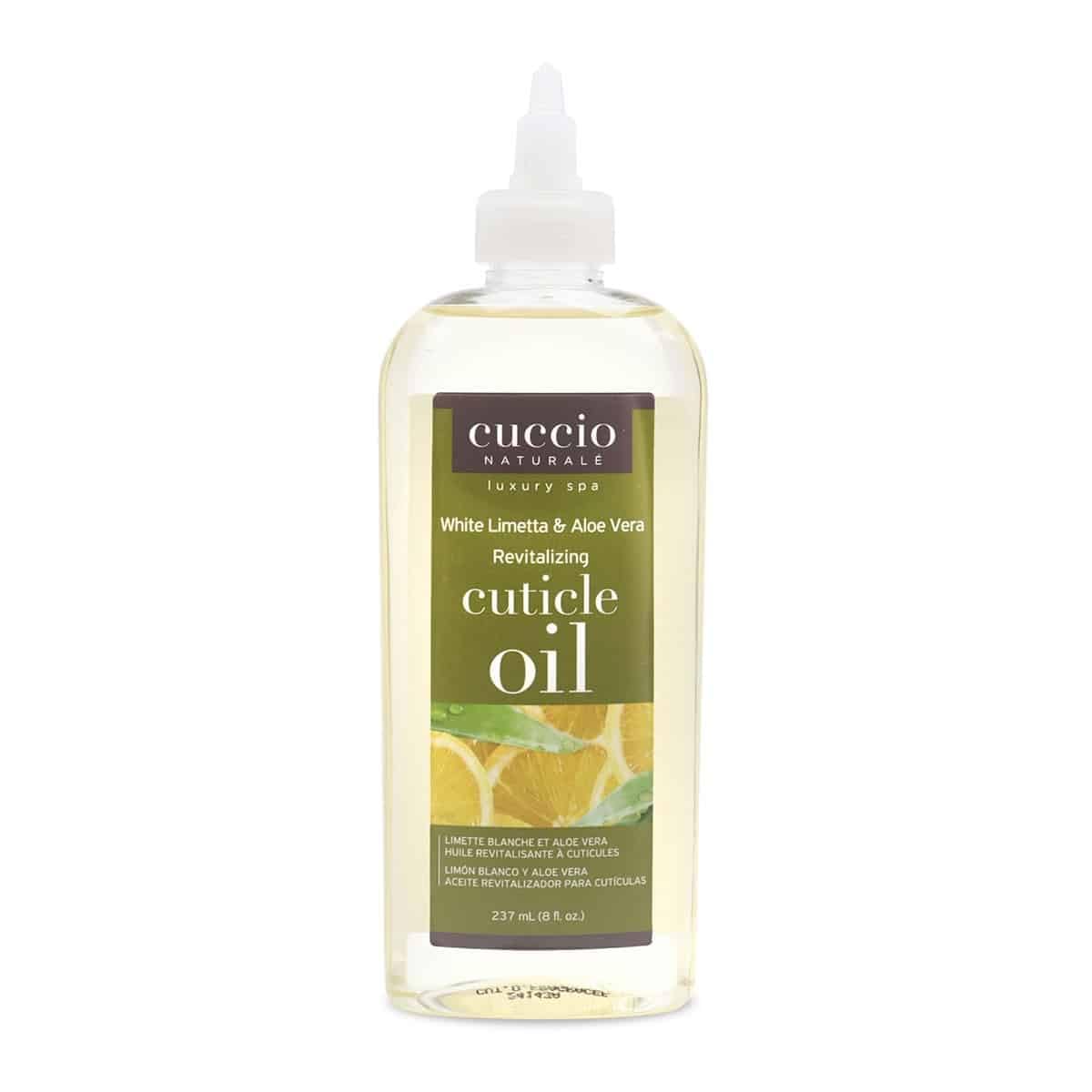 Cuccio Naturale Revitalizing Cuticle Oil White Limetta and Aloe Vera 8 fl.oz