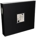 Doodlebug Design Storybook for Scrapbooking Album, 12 by 12-Inch, Beetle Black