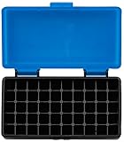 Berrys 53852 401 Ammo Box 9mm Luger,380 ACP 50rd Blue Lid W/Black Bottom