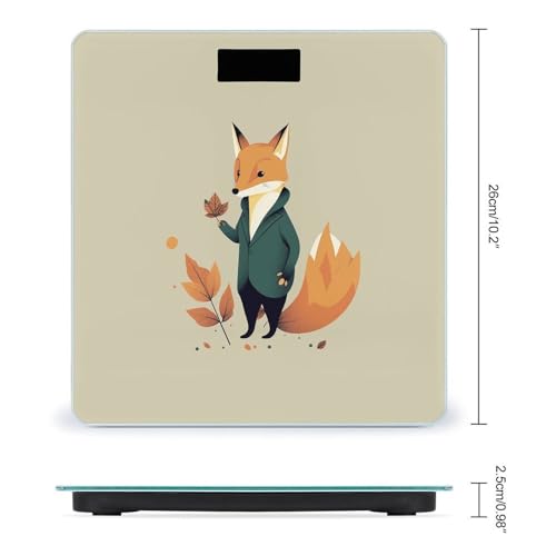 Báscula Digital de Baño con Pantalla LED y Vidrio Templado miniatura 2