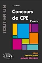 Download Concours de CPE Tout-en-un Fiches Méthodologie Annales Corrigées PDF