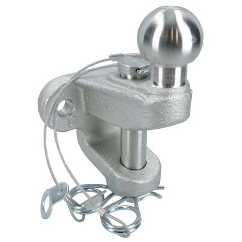 AB Tools Tow Bar Coupling 3.5 Ton, 50mm Ball, 25mm Pin, Silver