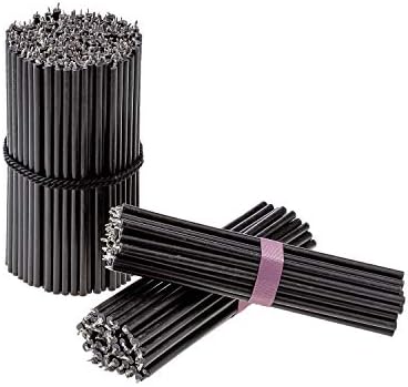 Danilovo Lot De 150 Bougies Blanches En Cire D'abeille – Bougies Orthopédiques Pour Prière, Rituels, Décoration De Table De Mariage – Non Toxique – Produit Durable, N60, Hauteur