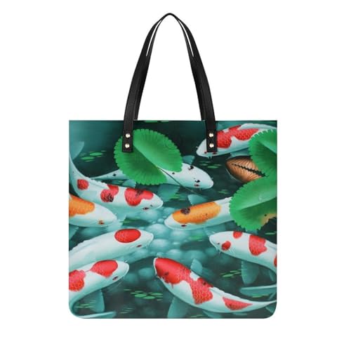 Feuille verte de poisson femmes sac à main une invitation poétique au voyage