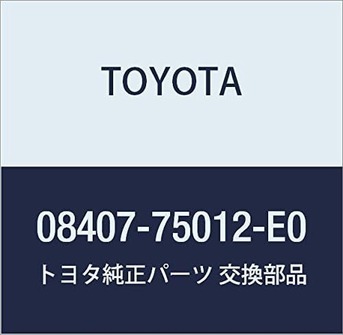 TOYOTA (toyota) Genuine Parts riyananba-hure-mu Part No 08407 – 75012 – E0