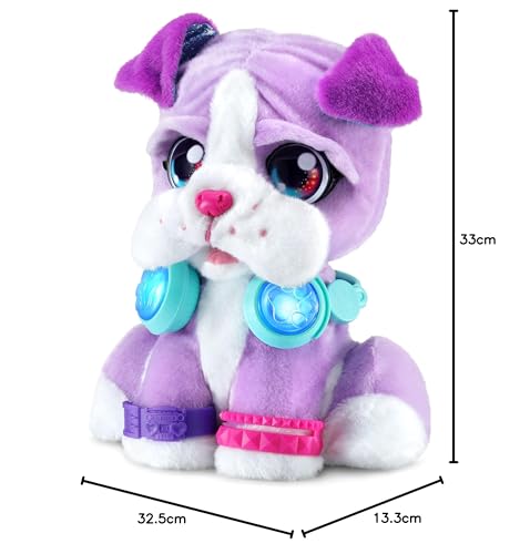 VTech – DJ Beat Boxer, Peluche Interactive, Jouet Chien Interactif, Jouet Beatbox – Dès 4 Ans - Version FR 551505 Multicolore