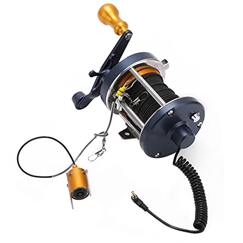 30M 1200Tvl 4.3In Aluminum Alloy Underwater Monitor Fish Finder Camera Sea Wheel Fishing Accessory #TOP7
