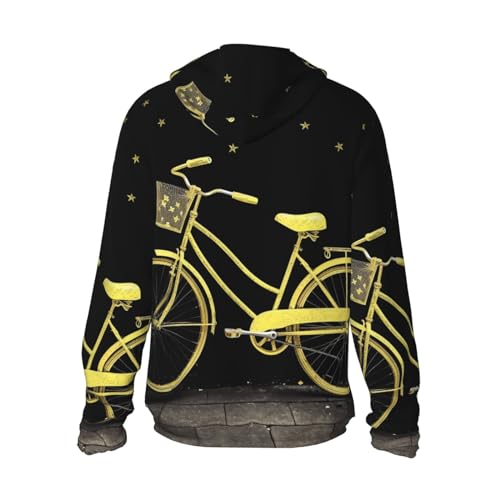 Chaqueta con capucha amarilla de protección solar miniatura 3