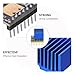 PRETYZOOM Stepper Motor Driver Module 3D Printer Motor Controller Board with Heatsink DIY Industrial Stepper Driver Control Module Silent 3D Printer Parts