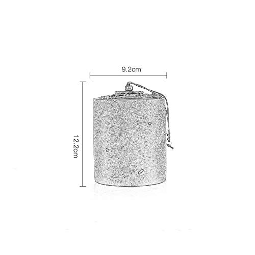 Gaofao Calrm For Ashes Cremation Funeral Sealing Ceramics Memorial Ashes For Adult Or Pet 12.2 9.2Cm Calrm (Color : C) #TOP3