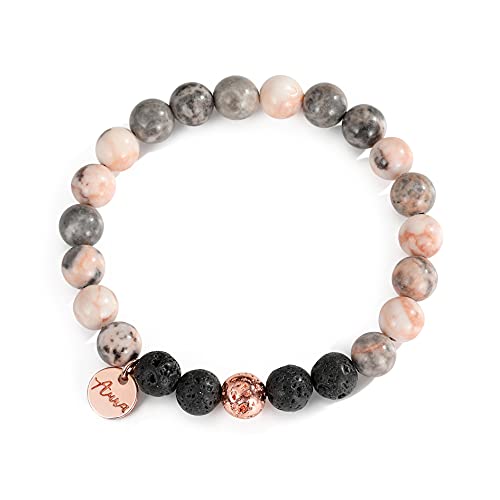Lava Rock Bracelet, Anti Anxiety Bracelet for Women, Stress Relief Yoga Beads in Aromatherapy Essential Oil Diffuser Bracelet with Lavender Aromatherapy, Relaxation Gift steampunk buy now online