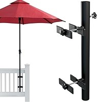 LOVE YOUR DECK J&C Brands Patio Umbrella Holder | Outdoor Umbrella Base and Mount