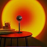 Sunset Lamp, Sunset Projection Led Light, 360 Degree Rotation Rainbow Projection Lamp, Night Light...