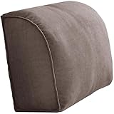 COUSSIN DE DOSSIER POLYVALENT: idéal pour les personnes qui doivent rester assises pendant de longues périodes. Convient aux lits, chaises de bureau, rebords de fenêtre, canapés, bancs, etc. Le coussin de dossier s'adapte aux contours du corps, offrant un soutien pour la nuque, les épaules, le dos et la taille