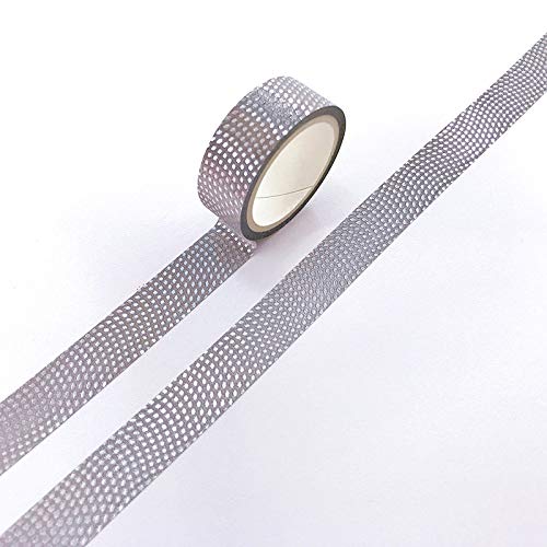 8 Rolls Washi Tape Set Glitter Decorative Tapes Gold Silver Foil Masking Tape Sets For Craft, Kids, Scrapbook, Diy, Gift Wrapping (Glitter 8 Rolls) #TOP3