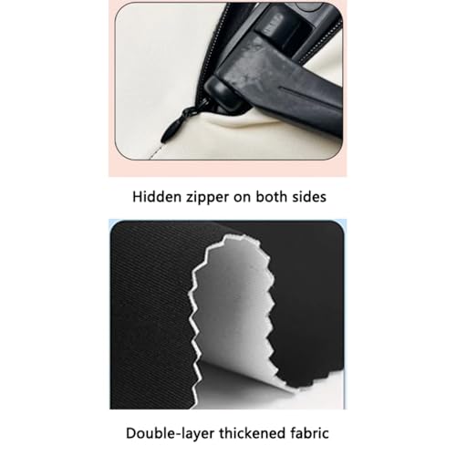 Lonas Impermeables Exterior, Cubierta Protectora De La Maleta, Espesar Antiarañazos A Prueba De Polvo Cubierta Protectora De La Maleta, Maleta Maleta con Ruedas Tapa De Caja Tela Anticaída(XX-Large) - imagen 4