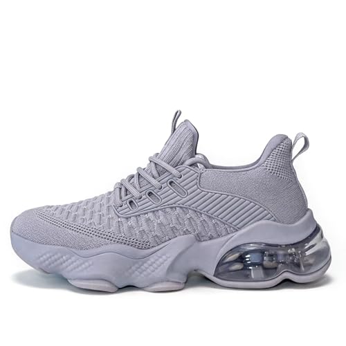 Image of Womens Slip On Walking Shoes Air Running Casual Fashion Tennis Sneakers Comfortable Non Slip Work Athletic Trainers
