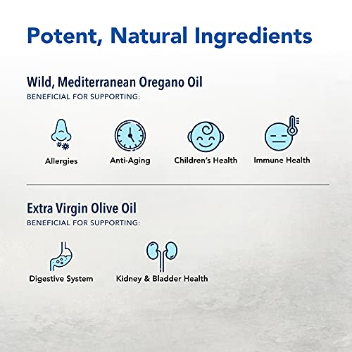 North American Herb & Spice Super Strength Oreganol P73-1 Fl. Oz. - Immune Support - Wild Mediterranean Oregano Oil - Non-Gmo, Certified Organic - 432 Total Servings #TOP2