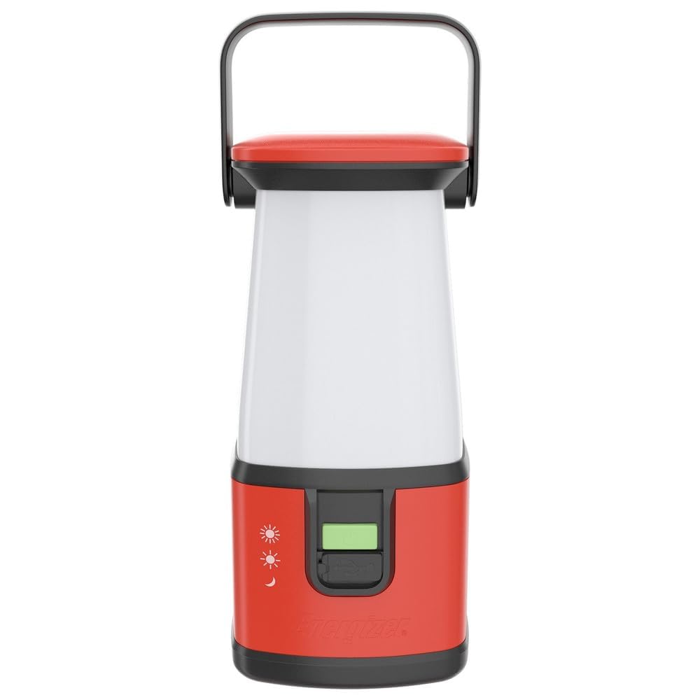 Energizer Weatheready 360 LED Lantern, Water Resistant, All-Around Illumination, Ideal Emergency or Area Lighting, High and Low Intensity Modes