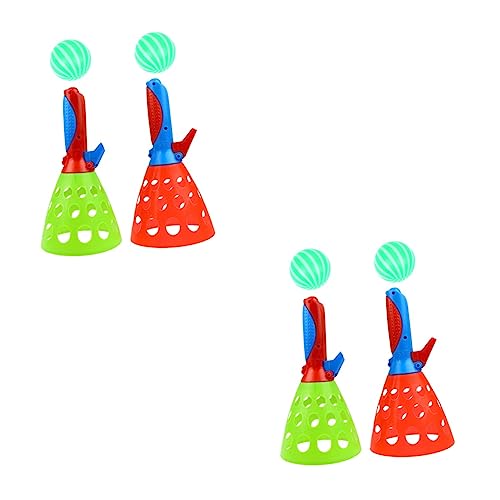 Toyvian 2 Pares Pegar A Bola Brinquedos Infantis Ao Ar Livre Tylonal Brinquedos Ao Ar Livre Para Cri