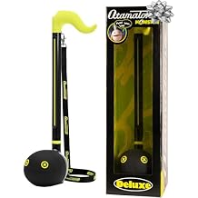 Otamatone Deluxe Electronic Musical Instrument for Adults Portable Synthesizer Digital Electric Music from Japan by Maywa Denki Cool Stuff Gifts, Monster Lime Green [English Manual]