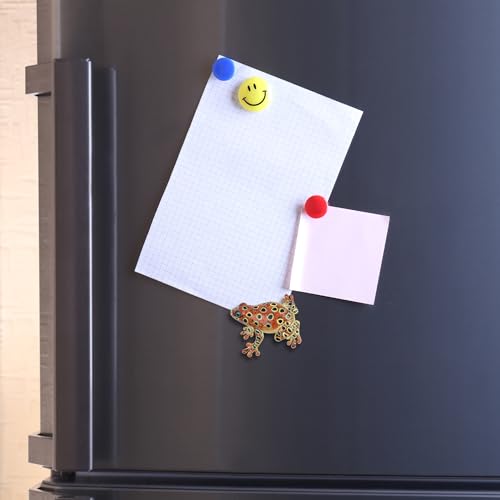 Imán de rana decorativo para refrigerador 2.75 pulgadas miniatura 4