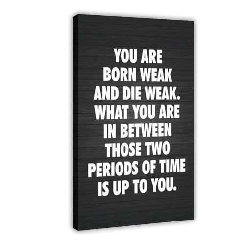 Poster avec mots de motivation bureau 30x45cm décoration moderne