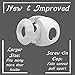 Driddle Door Knob Safety Cover for Kids - 5 Pack - Baby Proof Door Knob Covers - Door Locks for Kids Safety Child Proof - White