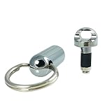【日本正規代理店品】 オウルテック PLUGGY LOCK イヤフォンジャック装着型ストラップホール 耐荷重3.2Kg クロム OWL-MAITM03-CH