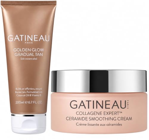 Image of GATINEAU Golden Glow Gradual Tan 200ml & Collagene Expert Cream 50ml Duo