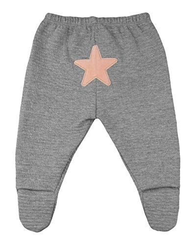 Conjunto Bebê Plush, Suedine Estampado Estrelinhas e Malha Gappy Coelhinho - Rosê RN