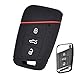XUKEY 3 Button Silicone Car Remote Key Fob Shell Cover Case For VW PASSAT Jetta For Skoda Kodiaq Superb A7 2015 2016 2017 2018 2019 2020 Shell Holder