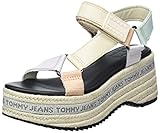 Tommy Jeans Sandalia de cuña para mujer