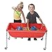 Children's Factory Medium Sensory Table – 18″ Height, Sandbox, Water Table for Kids, Red