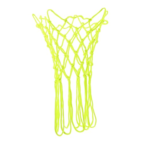 OSOLADY Adopted Nylon Material Fluorescent Basketball Mesh Night-Glow Feature School Training Basketball Net