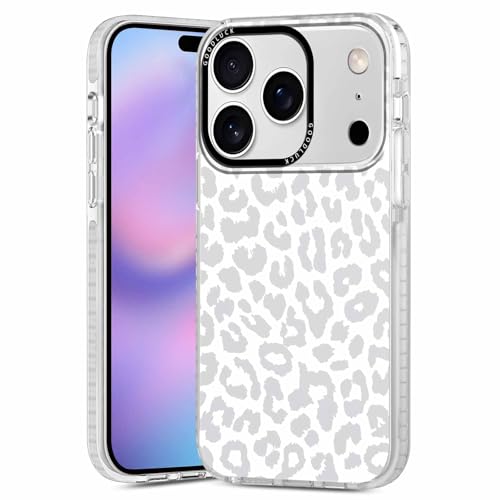 RUMDEY 2 Pack Cheetah Cases for iPhone 17 Pro Max Case 6.9", Clear with Cute Fashion Leopard Patterns for Girls Women, Slim Funda with Shockproof Protection Silicone Soft TPU Cover by RUMDEY - Image 2