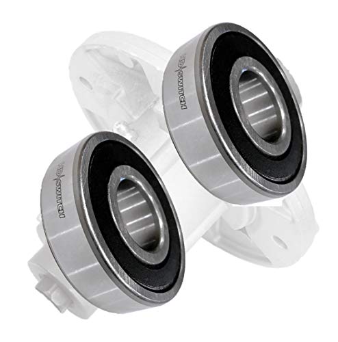 2 Pack - Spindle Rebuild Bearings for John Deere X300, X300R, X304, X310, X320 42" & 44" Deck HD Switch