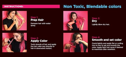 Artship Design A-HC-10-6 Hair Chalk 16 Color Double Pack thumb #3