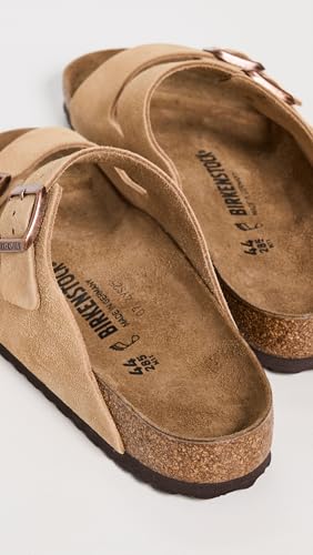 Image of Birkenstock Men's Arizona Sandals, Latte Cream, 13 Medium US