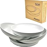 assiette haviland clair de lune Robuste et difficile à casser : vous n'avez pas besoin de vous soucier de laisser tomber ces plaques sur un sol dur. Ces assiettes conviviales sont l'une des rares à être 100 % plastique conforme aux normes britanniques et européennes, et sont exemptes de BPA et d'autres matériaux chimiques nocifs ou de matériaux verts douteux