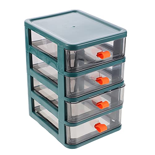 BESPORTBLE 1pc Transparent Storage Box Desk Organizer for Office Study Living Room Lightweight Pp Material for and Easy Cleaning