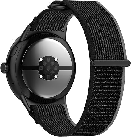 Nylon Straps Compatible with Google Pixel Watch 4 45mm, Breathable Fabric Sports Watch Band, Adjustable Sport Loop Bands for Pixel Watch 4 45mm Smartwatch