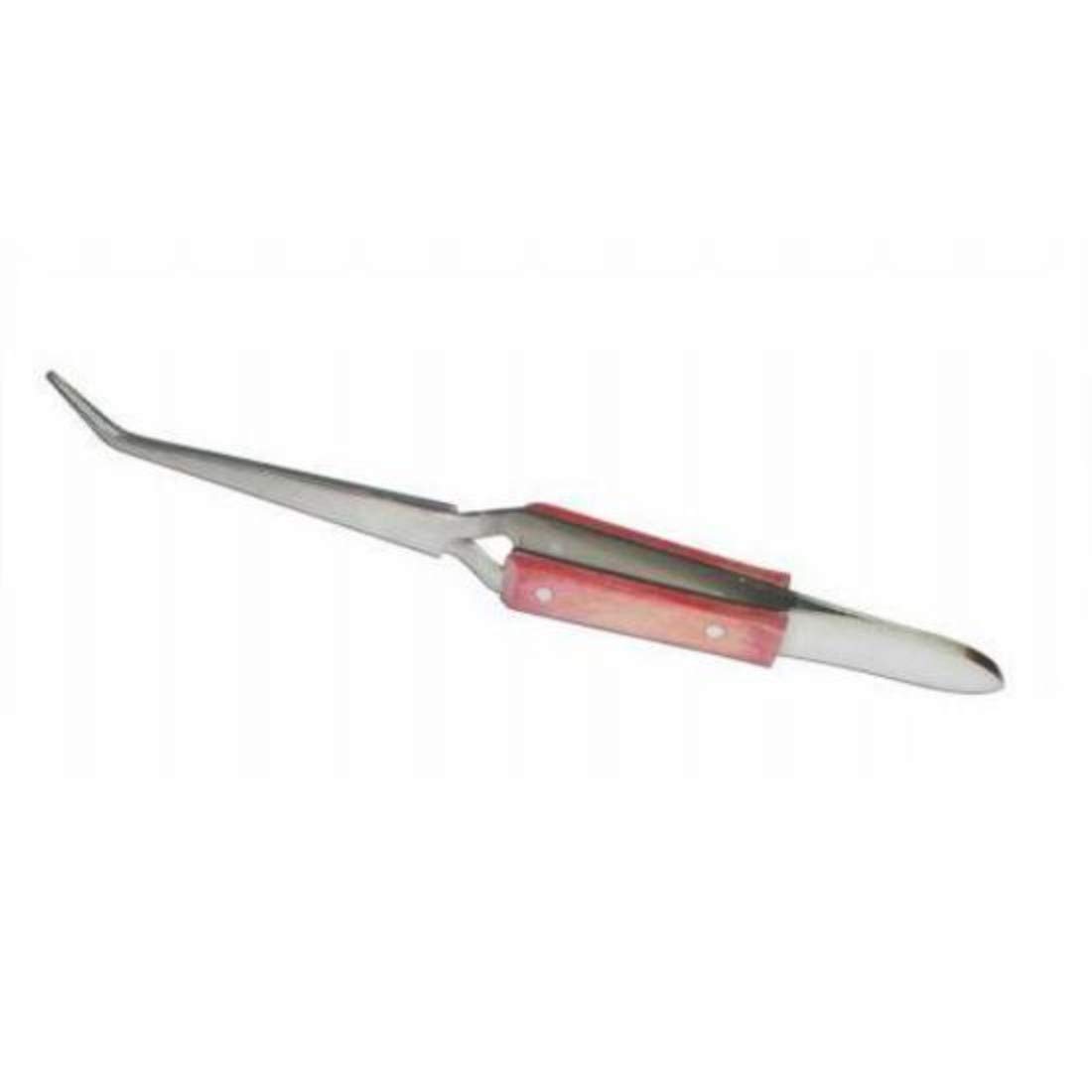 Reverse Tweezers With Silicone Tip | Precision Handling – White