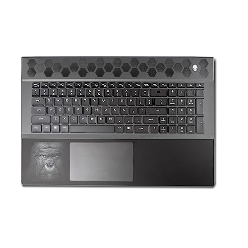 Image of MightySkins Skin Compatible with Alienware M18 R1 (2023) Full Wrap Kit - Mono Gorilla | Protective, Durable, and Unique Vinyl Decal wrap Cover | Easy to Apply & Change Styles | Made in The USA