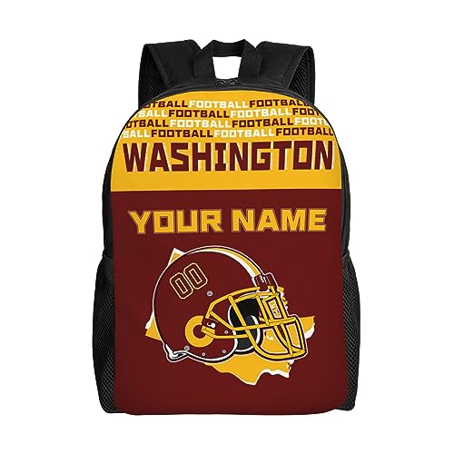 Wuimjaca Custom Washington Backpack Personalized Name