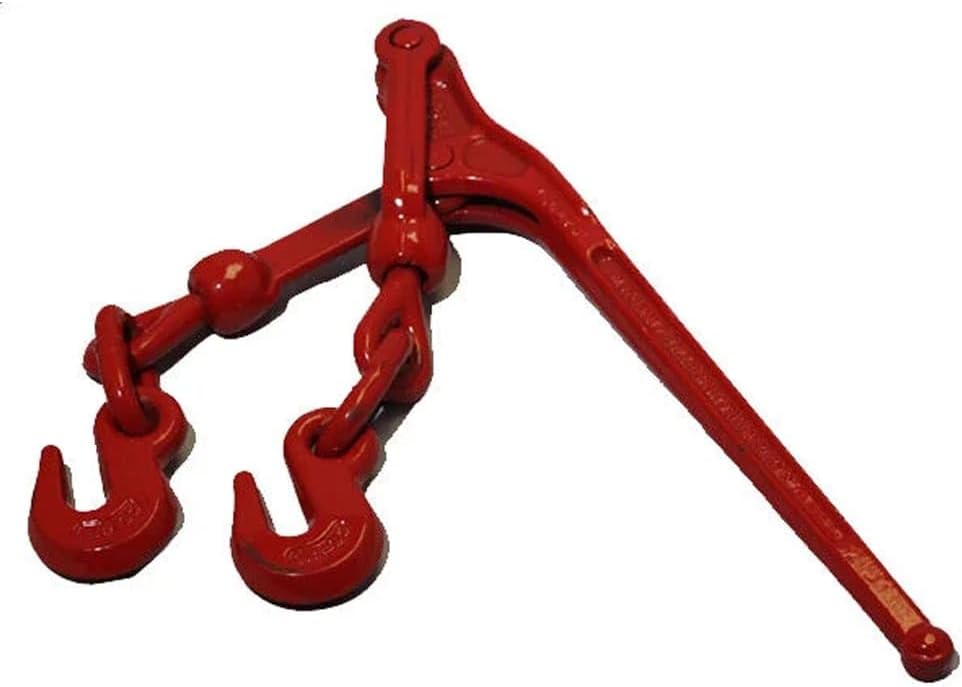 Mytee Products Lever Style Snap Binders 5/16" - 3/8" G70 Chain Binder 5400 Lbs Working Load Limit | Lever Chain Binders for Flatbed Truck Trailer (4 Pack)