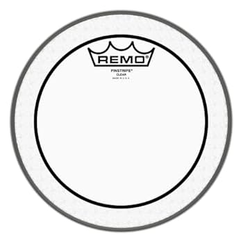 Amazon.com: Remo Pinstripe Clear Drum Head - 8 Inch