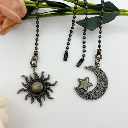 Ceiling Fan Pull Chain, 2pcs 3mm Diameter Beaded Ball Fan