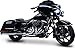 Kuryakyn 7786 Motorcycle Accent Accessory: Front Fender Side Trim for 1998-2019 Harley-Davidson Motorcycles, Chrome, 1 Pair