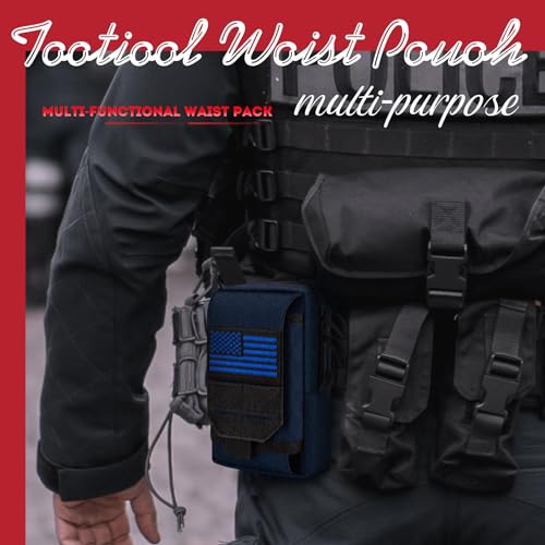 IronSeals Multi-Purpose Tactical Molle Pouch Waist Bag for Mobile Phone Belt Pouch Holster Cover Case for iPhone 18 Pro Max/17 Pro/16/15 Pro Max/14 Pro Max/13 Pro Max/12 by IronSeals - Used condition - Image 6